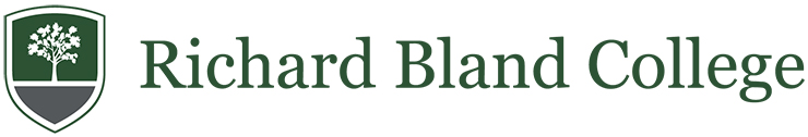 Richard Bland College of William & Mary Logo - Black, With White Background