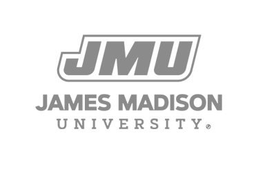 James Madison University Logo - Gray, With White Background