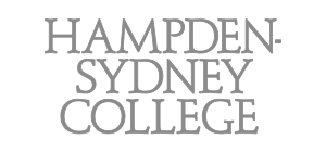 Hampton-Sydney College Logo - Gray, White Background