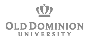 Old Dominion University Logo - Gray Logo, With White Background