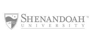 Shenandoah University Logo - Gray, With White Background
