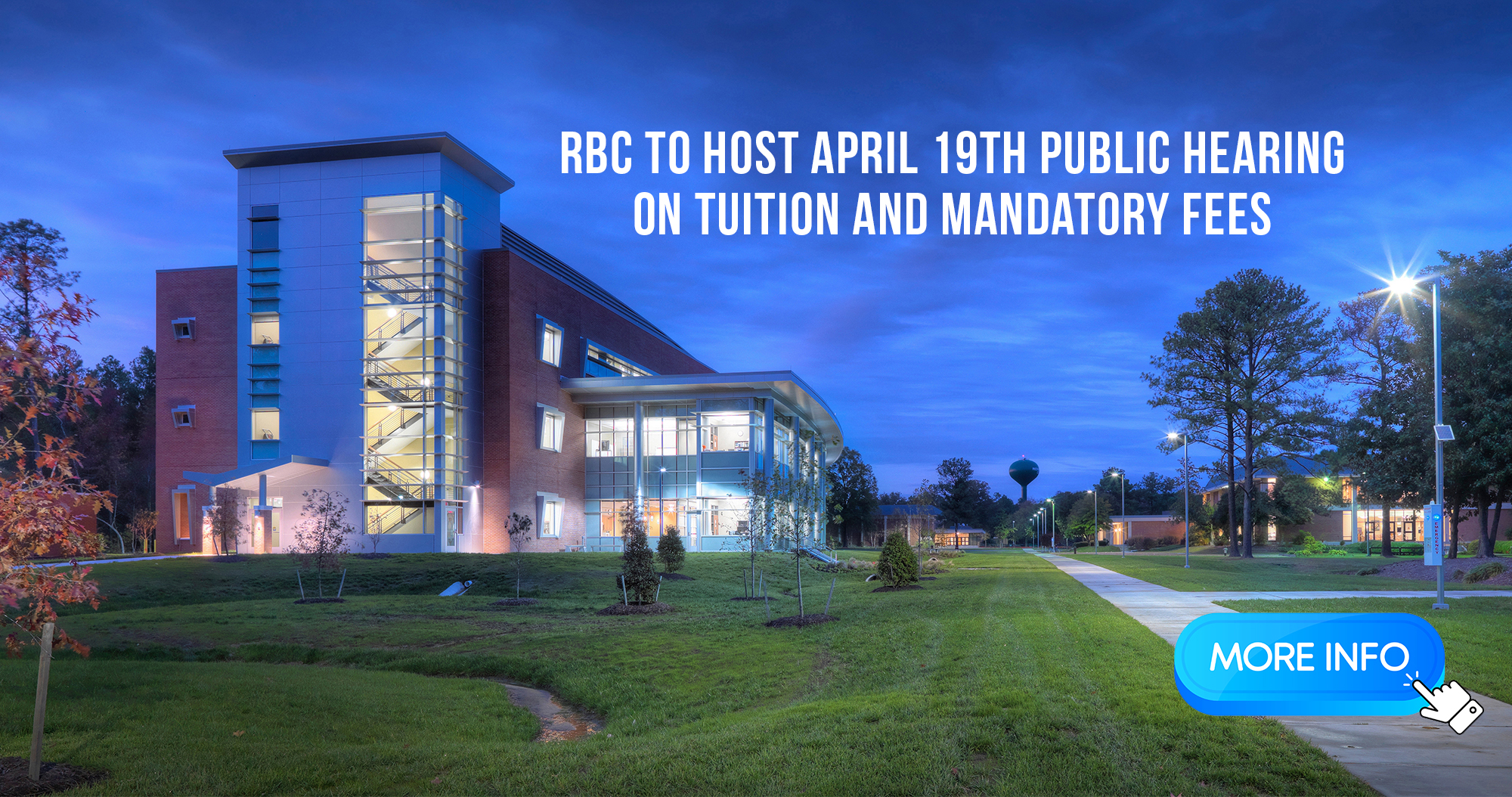 RBC to Host April 19 Public Hearing on Tuition and Mandatory Fees