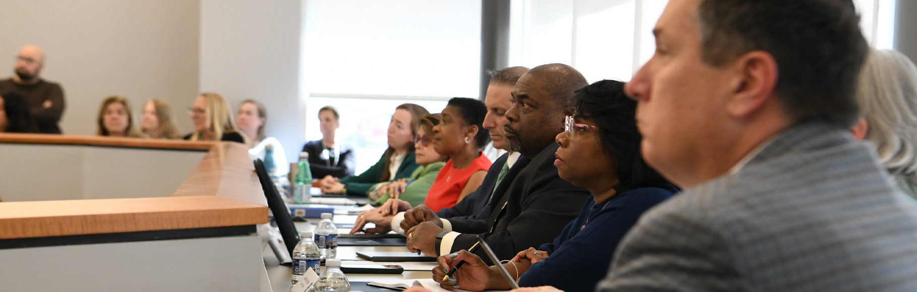 BOV Members in meeting group